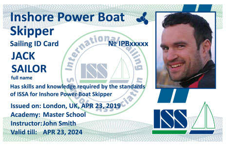 inshore power yacht skipper